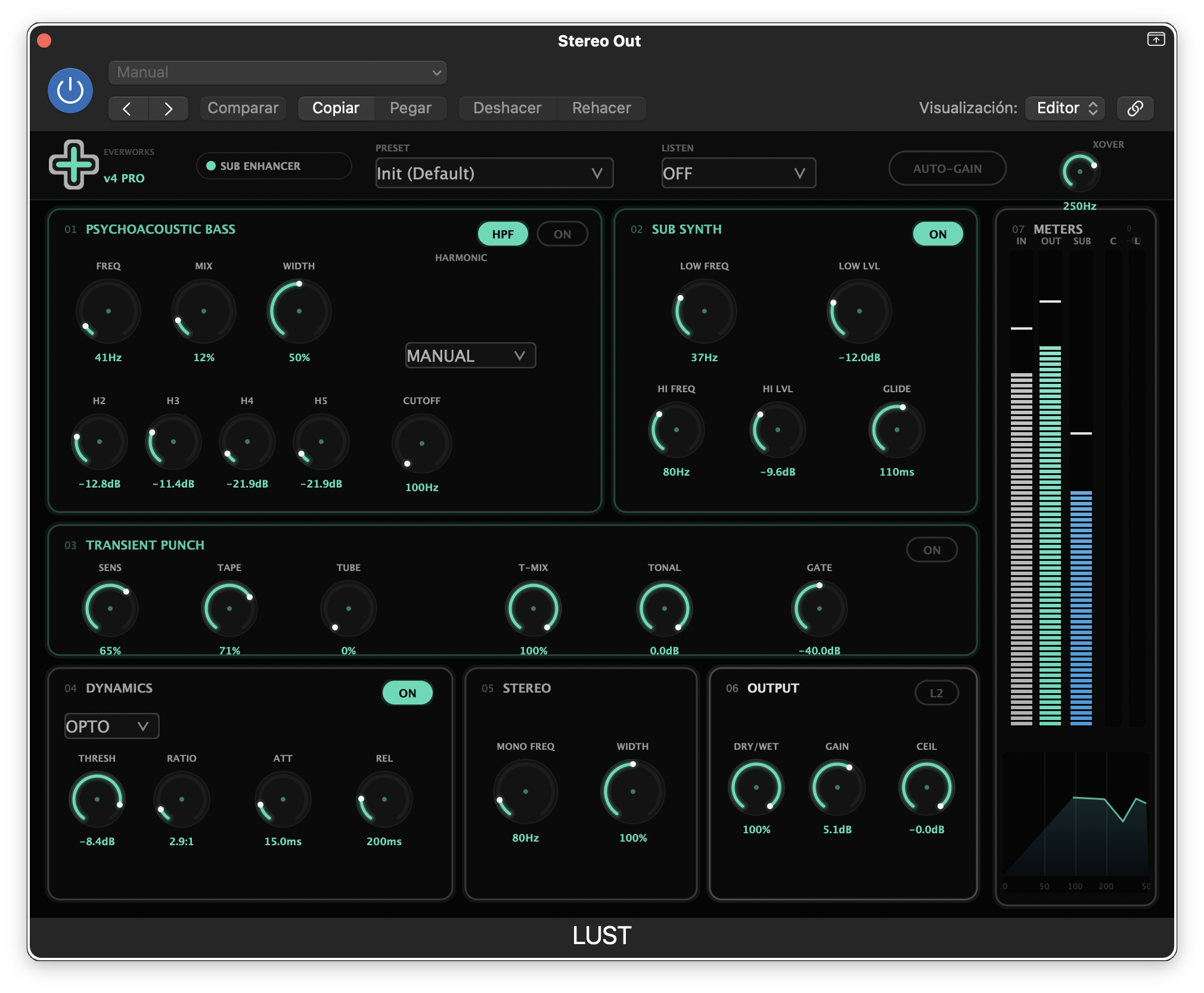 LUST plugin interface
